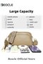 Women's Shoulder Bag Leather Handbag Small Crossbody Bags Purses with Wide Adjustable Strap & Premium Fabric Leather Shoulder Handbags Wallet - 3
