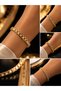 Rolexs Design Zircon Stone Bracelet Non-Tarnish Gold Color Luxury Women's Bracelet - 4