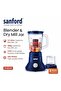 SF6803BR Blender with Dry Mill Jar 350W 1.5L Mixer Blender - 2