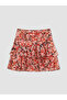 Trendlucky Slim Fit Floral Layered Mini Skirt with Shorts - 7