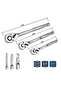 Wp202530 1/4'' 3/8'' 1/2'' Metric/Inch 164 Piece Cr-V Heavy Duty Socket and Combination Wrench Set - 3