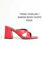 Cross Slippers with Covered Heels 7cm Shoes New Season - 3