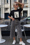 Unisex Oversized T-Shirt "I Am a Rich Man" Printed, Loose Fit, Oversized - 4