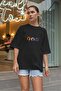 Futurama Oversize Unisex Black T-Shirt - 3