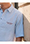 Nevavm Loose Fit Striped Men's Shirt with Difference - 3