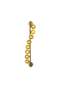 Kiara Wall Bracket Metal+Glass D80X18Xh12 G9 Antique Brass - 2