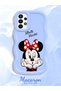 Samsung Galaxy A23 Compatible Case Camera Protector Blue Silicone Couple Phone Case Cute Pattern - 2