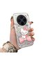Vivo X300 Compatible Hard Acrylic Back Silicone Edge Lens Protection Case