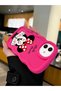 Redmi Note 14 4g Compatible Case Camera Protector Red Silicone Couple Phone Case Cute Pattern - 5
