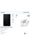 30cm Built-In Electric Vitroceramic Hob 2 Zone, Touch Control, 2.9kW, Less energy consumption with dura-crokpic Cooktop or hotplate, MADE IN ITALY, CDH32DC - 2