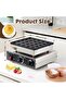 Mini Dutch Pancake Baker Stainless Steel Uniform Heating Non Stick Coating 850W Mini Pancakes Maker for Restaurant - 2