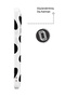 Samsung S25 Fe Black Polka Dot Protect Slim Glossy Full Cover Print Camera Protected Phone Case - 4