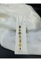Special Y Design Steel Necklace with 7 Elements of Colorful Zircon Stones - 3