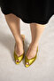 Romese Satin Ankle-Tie Open Toe Detail Women's Heel Shoes