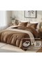 Reversible Queen Size Duvet Cover Set - 4
