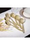 Pvd Lotus 6-Piece Soup Spoon Gold 18 X 4.4CM