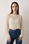 My Fashion Textured Acrylic Short Knitwear Top - 2