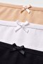 Women's 3-Piece Cotton Panties Elastic High Waist Daily Comfortable Cut (4408-3) - 2