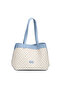 Cream Textile Women's Handbag - S26Y1Twc0725-V8N