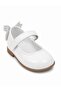 Girl's Patent Leather Butterfly Detailed Design Ballerinas - 2