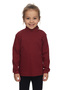 Burgundy Girls' Snap-On Full Fisherman Winter Basic Badi