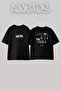 Eazy E_1 Design Printed Unisex Oversize Black Tshirt