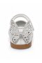 Girl's Patent Leather Butterfly Detailed Design Ballerinas - 2