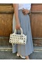 Women's New Season Stylish Crossbody & Shoulder Bag with Knitted Detail and Adjustable Strap Size: 26 X 17 cm - 8