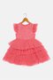 Toddlers Girl Embellished Dress, Pink - 2