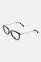 Men OM5025 Square Eyeglasses, Black - 3