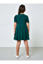 Girls Embellished Puff Sleeve Dress - 4