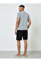 Men Printed Cotton Blend T-Shirt and Shorts Set - 5