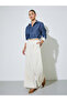 Navy Blue Striped Oversized Shirt - 2