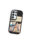 Black Silicone Case Compatible with Samsung Galaxy S24 Ultra with Shock-Absorbing Camera Protections - 3