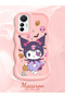Mi 12 Lite Compatible Case Camera Protector Pink Silicone Couple Phone Case Cartoon Pattern - 2