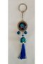 Tasseled Decorative Metal Keychain Wall Ornament 20 cm