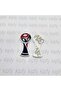 World Cup 2026 Trophy Metal Sticker, Multicolour - 2