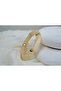 Blk541 Flexible Gold Bracelet with Acrylic Rubber