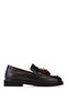 Women's Genuine Leather Brown Loafer Shoes