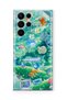 Samsung Galaxy S23 Ultra Compatible Printed Transparent Phone Case |   Collection: Aeroglass Mirage