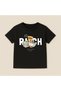 Teddy Bear Printed Crew Neck Cotton Short Sleeve Kids & Youth T-Shirt