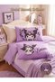 Licensed Kuromi Patterned Pillowcase-50X70 cm (Single) 100% Cotton - 3
