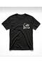 Women's Red Writing Ciao Bella Line Printed Crew Neck White T-Shirt - 2