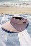 Women's Wide Brim UV Protection Adjustable Visor Hat - 8