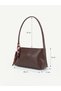 Rose Scarf Daily Use Women's Hand and Shoulder Bag (the Scarf May Vary in Appearance as a Gift.) - 2
