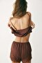 Lace-trimmed satin pyjamas - 5