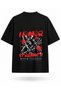 Samurai Warrior Printed t Japanese Culture Graphic Design Streetwear Casual Back Printed T-Shirt