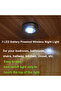 أضواء LED دائرية تعمل باللمس - أضواء ليلية لاسلكية سهلة التركيب (3 قطع) - 5