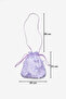 Lilac Butterfly Appliqued Girl's Bag - 3