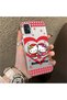 Samsung Galaxy A51 Compatible Silicone Edge Hard Back Case Couple Phone Case with Kitty Pattern - 3